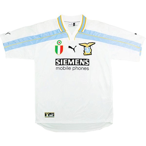 Thailandia Maglia Lazio 1ª Retro 2000 2002 Bianco
